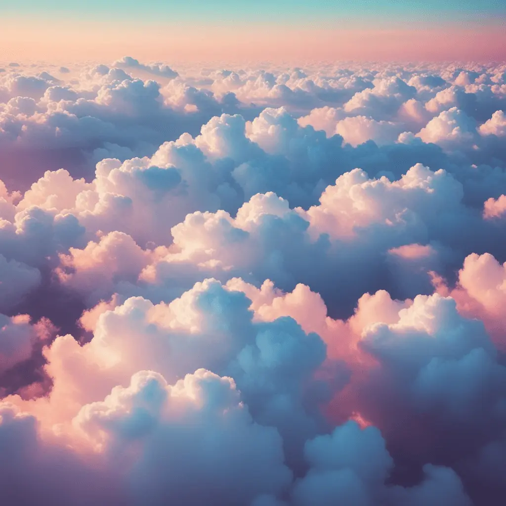 art réaliste généré par ai - nuages