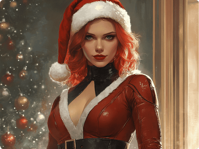 christmas ai image generator - unique christmas character design