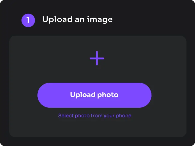 photo upload box of father's day image generator