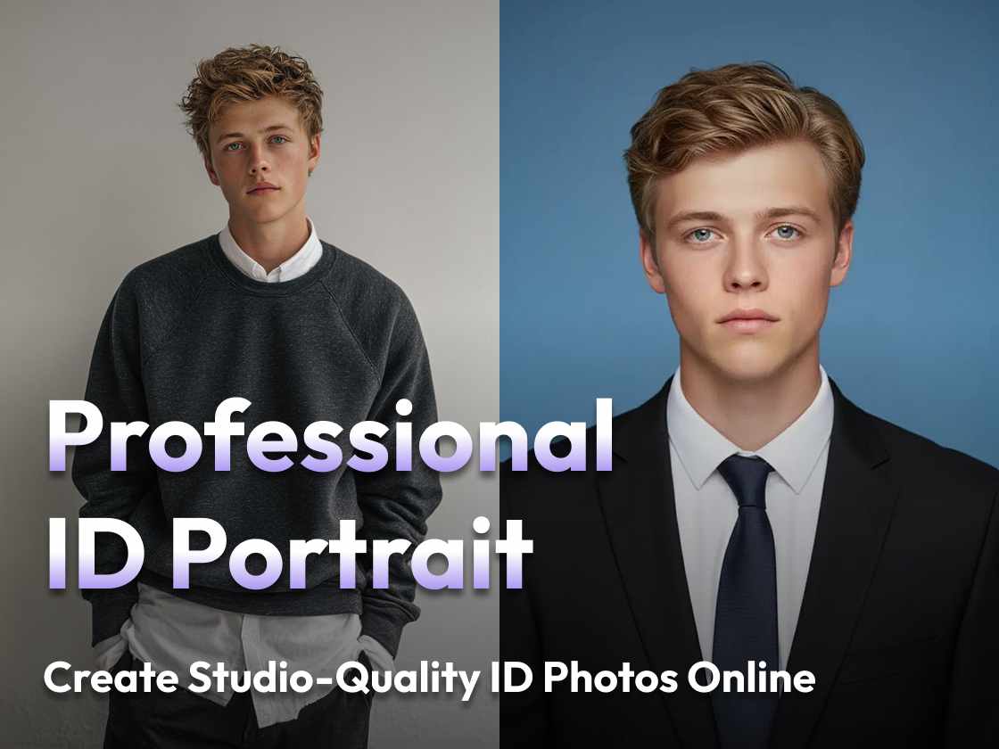 Create Studio-Quality ID Photos Online
