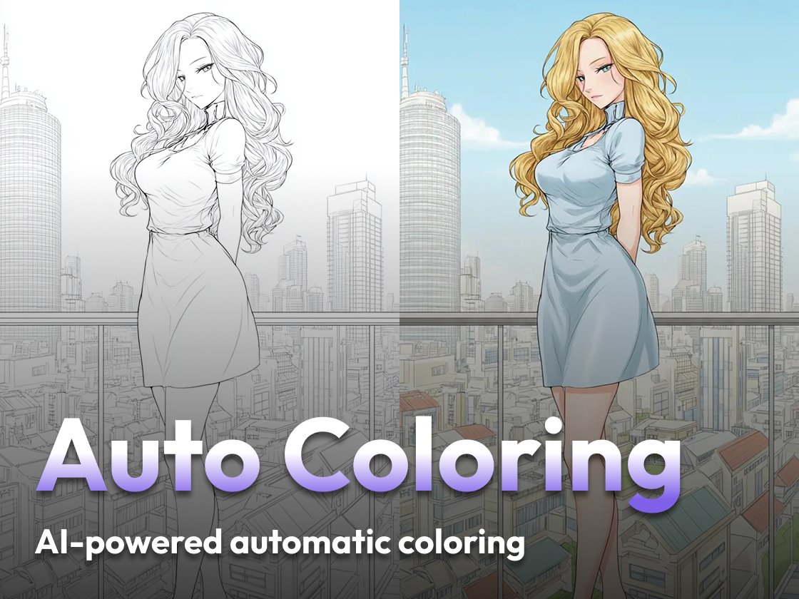 using Auto Coloring to Bring Your Line Art to Life